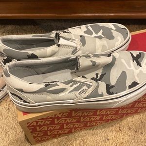 Vans Grey Camo